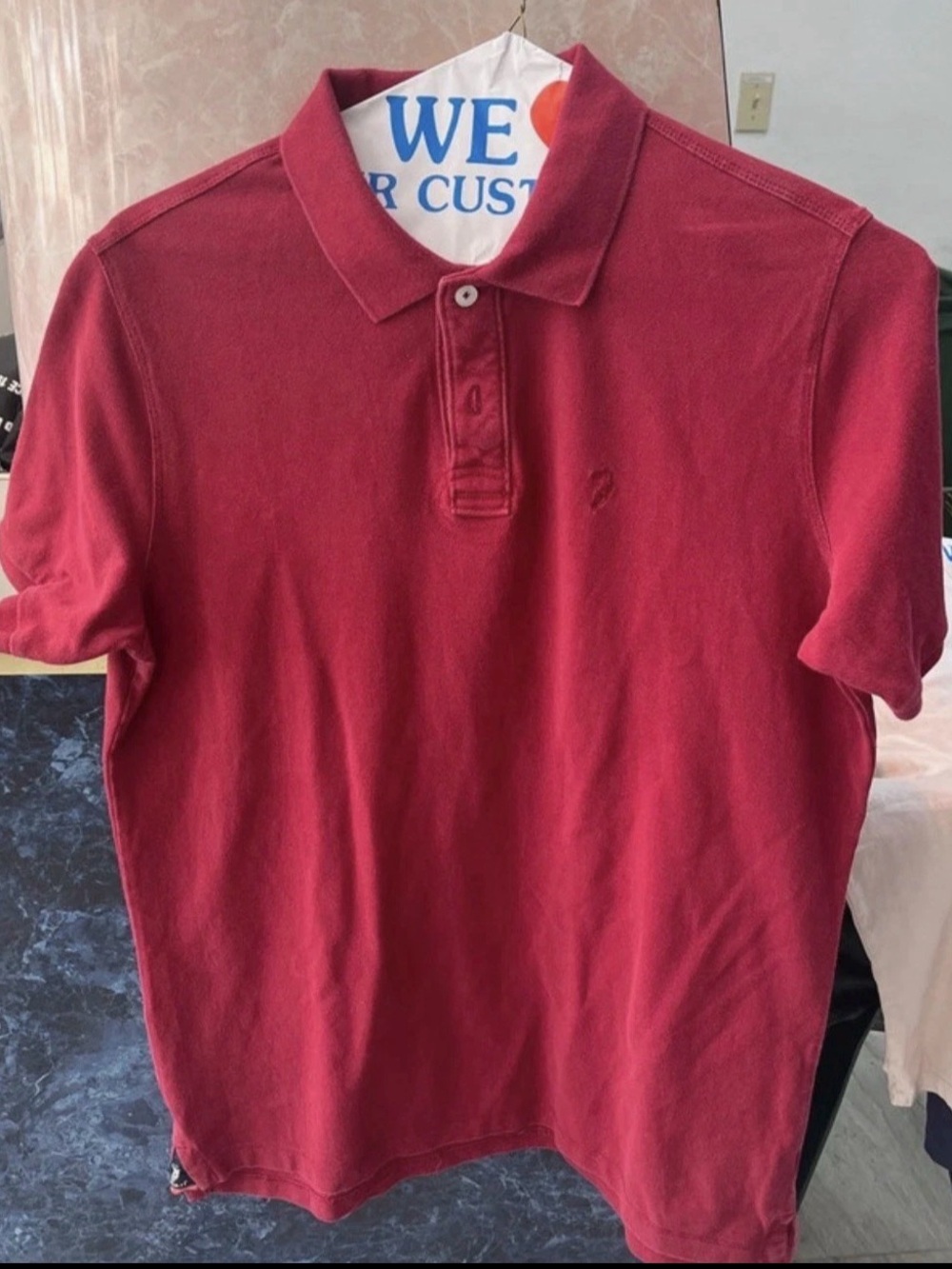 Polo by Ralph Lauren Men's Deep Red Polo Shirt